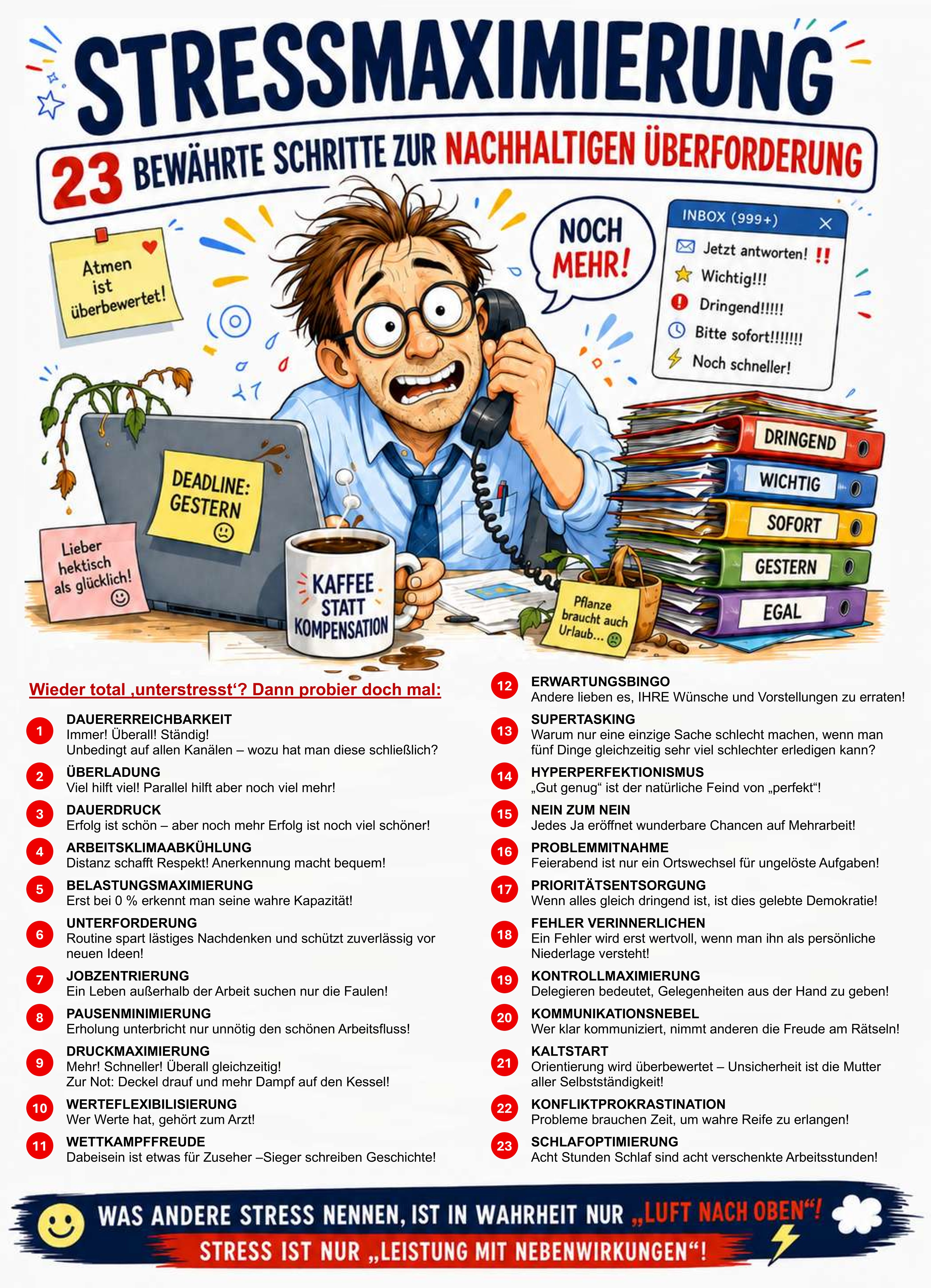 Stressmaximierung